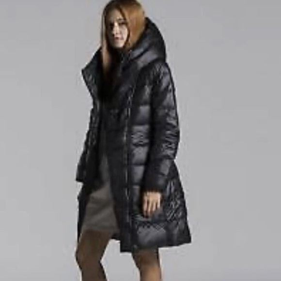 Nike Women’s Asymmetrical Quilted Down Winter Coat Sz S SOLDOUT NWOT - Picture 6 of 16